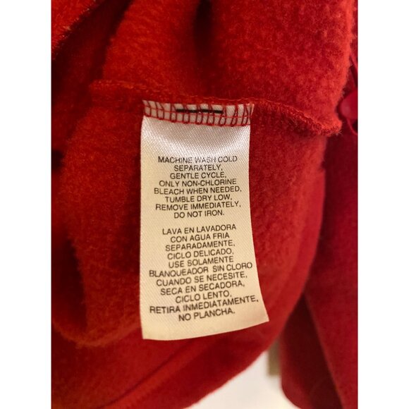 Ivy Crew Men's Red Half-Zip Casual Fleece Pullover Size XL - Picture 4 of 5